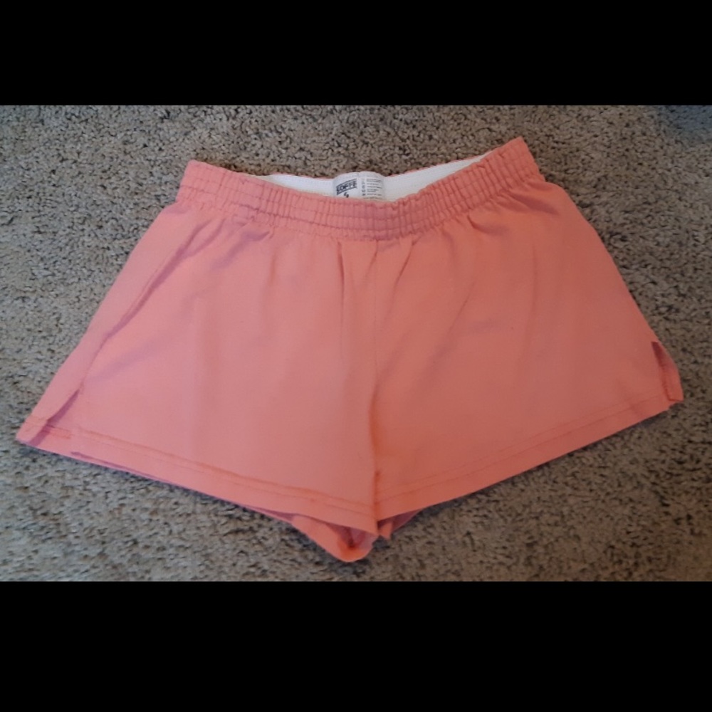 coral soffe shorts